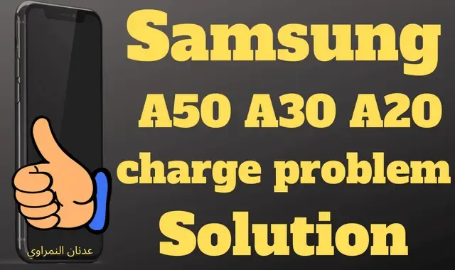 a20 a30 a50 not charging