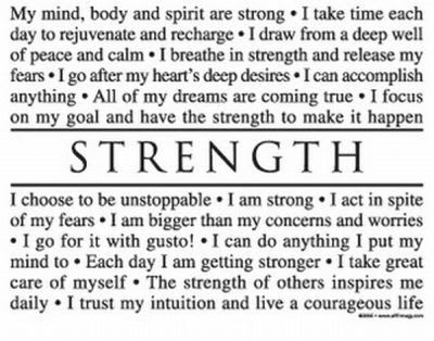 Inner strength