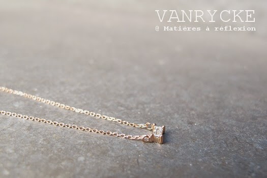 Collier diamant Vanrycke Nouvelle collection : le collier Georgia