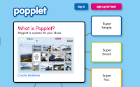 picture of popplet home screen