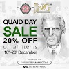  Quaid (Jinnah) Day Sales & Deals 2020 - JNG Men's Fabric