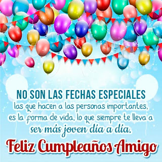 Feliz cumpleaños amigo