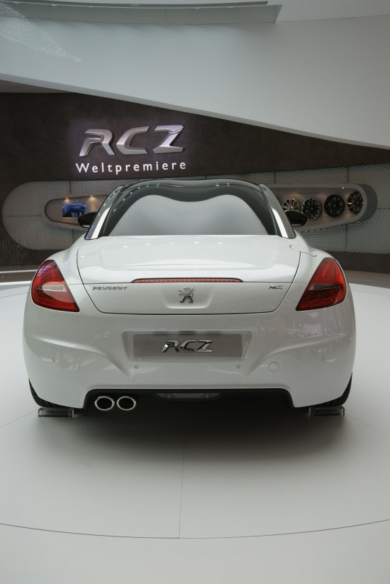 RCZ sport coupe Voted the most beautiful car of the year at the 25th 