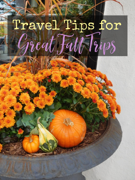 Fall is here! Now's the best time to travel to a lot of places, because airfare and hotel deals are less expensive than other times of the year.