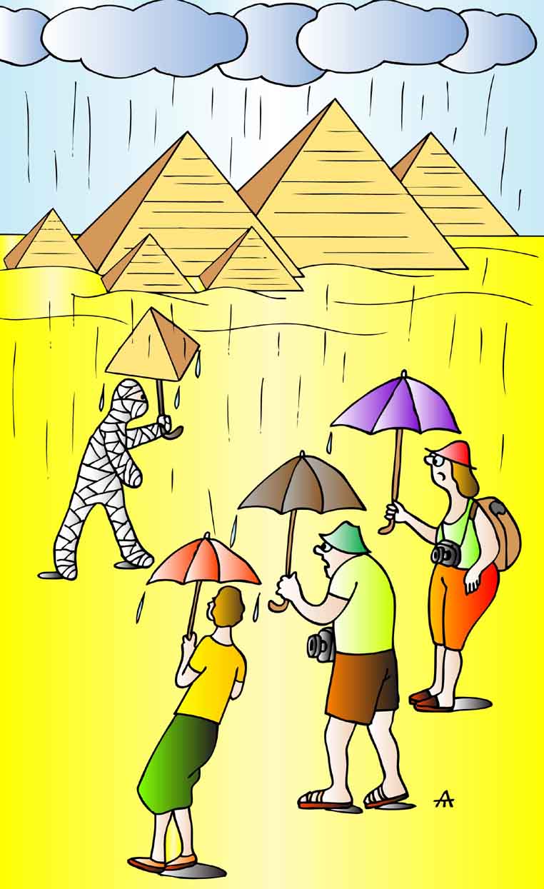 Egypt Cartoon .. Cartoon by Alexei Talimonov - UK