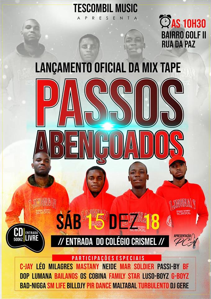 TESCOMBIL MUSIC-VENDA E SESSÃO DE AUTOGRAFO DA MIX TAPE ( PASSOS ABENÇOADOS)