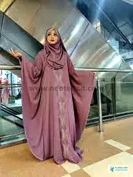 Abaya Iranian Burka Designs - Foreign Burka Designs 2023 - Saudi Burka Designs - Dubai Burka Designs - dubai borka collection - NeotericIT.com - Image no 2