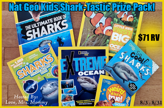 national geographic kids, nat geo kids, nat geo kids shark, shark books, shark giveaway