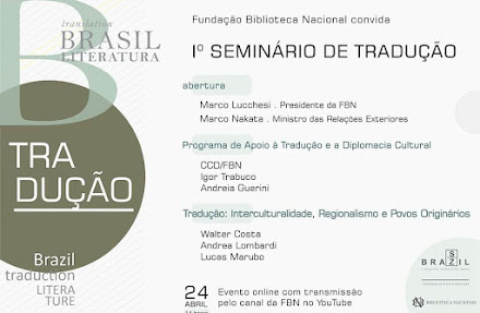 Biblioteca Nacional promove seminário online sobre tradução de obras literárias