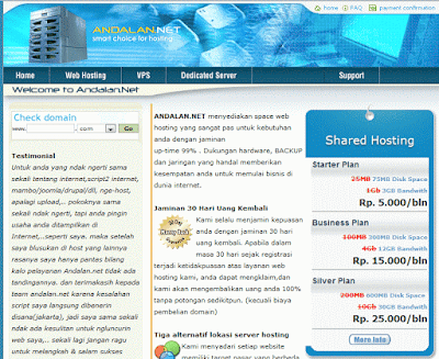 Domain dan Hosting Murah