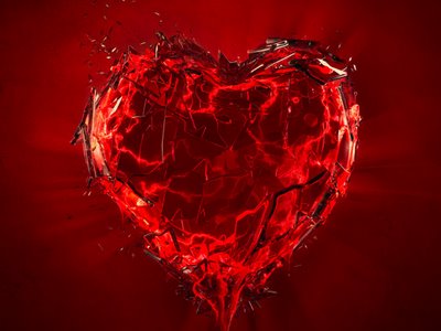 Heartwallpaper on Red Valentine Heart Wallpapers Jpg