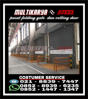 Gambar Multikaryasteel Pusat Penjualan Berbagai Macam Jenis Folding Gate Pintu Harmonika dan Rolling Door Harga Murah Permeter Persegi2 untuk wilayah Bengkulu, Jambi, Medan, Pekanbaru, Riau, Banda Aceh, Palembang, Lampung, Padang Dan Wilayah Sumatera lainnya