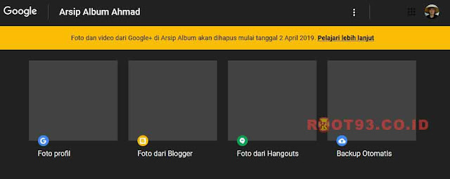 Mengelola Foto yang Telah Terupload di Blogger - root93