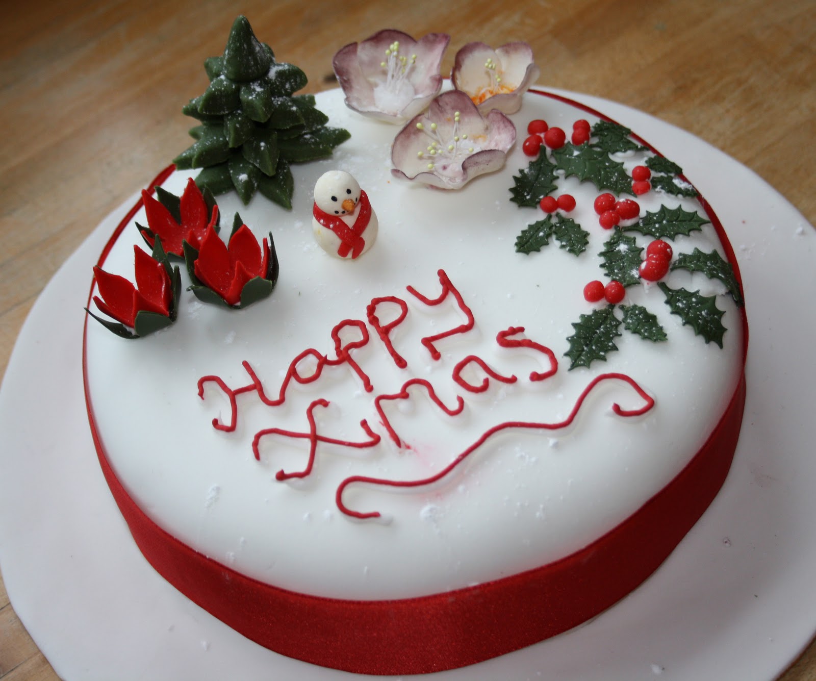 Decorating the Christmas Cake | Bex in Sugarland