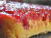 Fresh Strawberry Upside Down Cake II