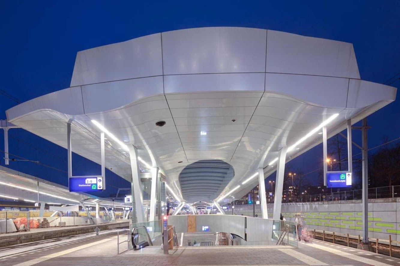 Station: ARNHEM CENTRAL PLATFORMS by UNSTUDIO