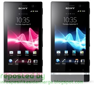 Harga Sony Xperia U Hp Terbaru 2012