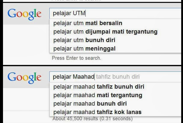 15 Gambar "Keyword Suggestion" Dari Google Dengan Kata 