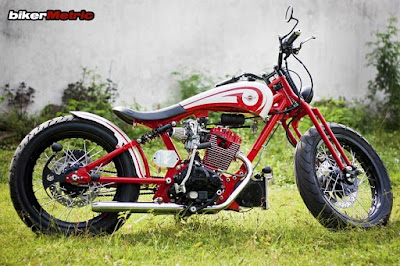 Motor CB Modifikasi Harley