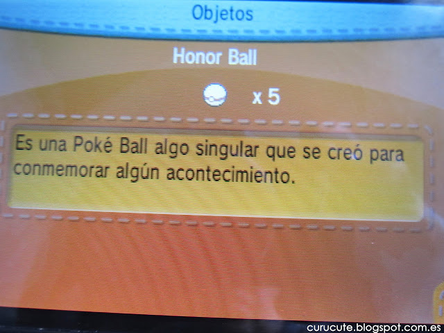 Lunes de Pokémon: Honor ball