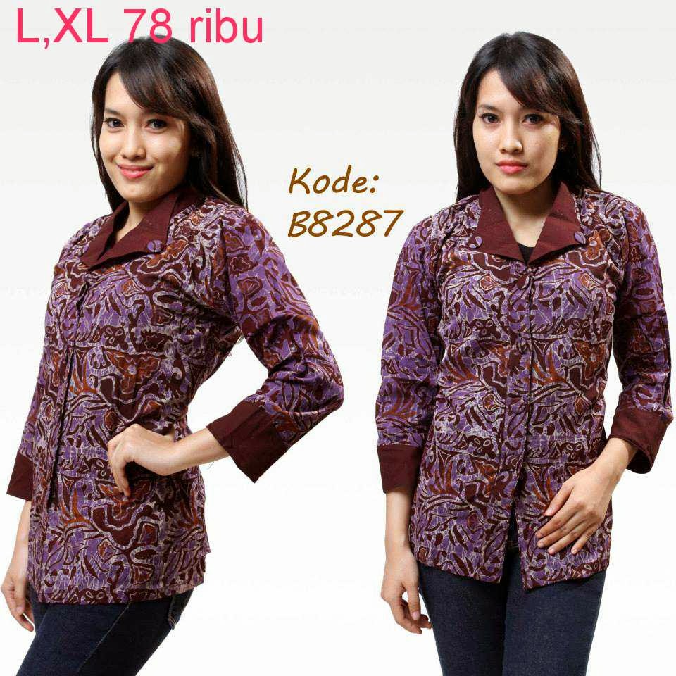  Macam  Macam  Model  Baju  Batik Wanita Model  Baju  Batik