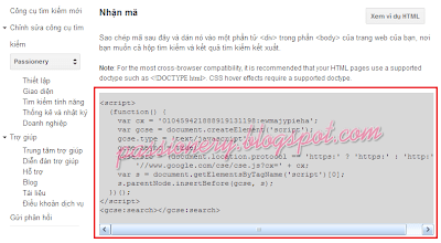 Nhận mã và dán vào trong blog/website của bạn