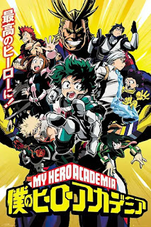 My Hero Academia Season 1 Anime Poster HD - Multi Audio Watch or Download