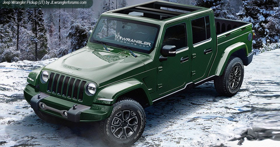 2018 Jeep Wrangler Looks Ready To Rock In Latest Renderings