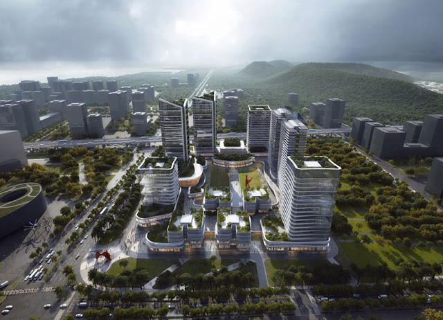 Aedas Architecture Firm Develop The Innovation Park in China, Aedas, Architecture Firm