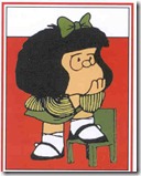 Mafalda pensando