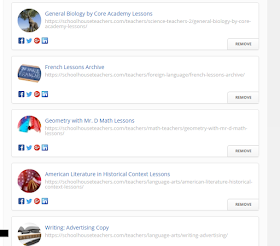 SchoolhouseTeachers.com bookmarks