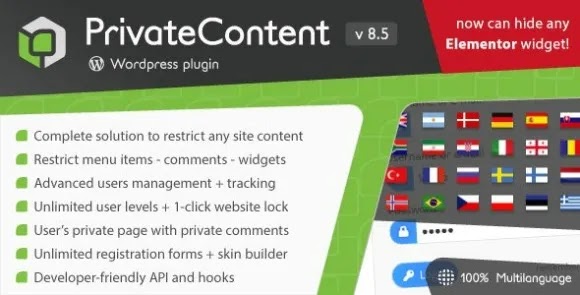 PrivateContent - plug-in de conteúdo multinível
