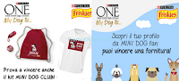 Logo Vinci gratis 100 kit Mini Dog Club o 10 forniture per il tuo cane