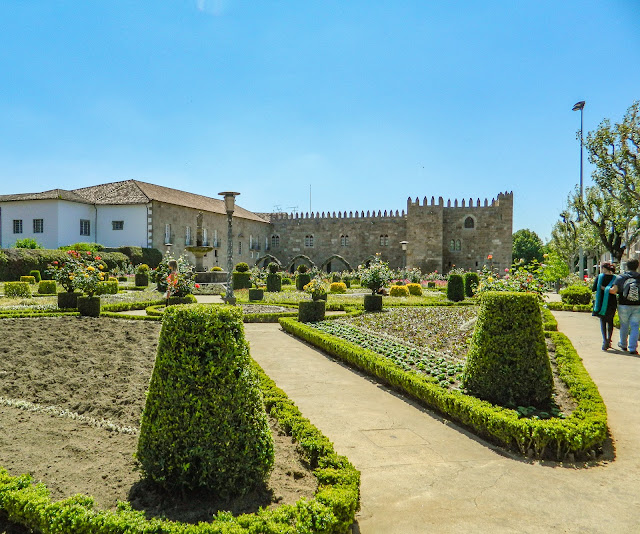 Jardins de Santa Bárbara e Paço Arquiepiscopal, Braga, Portugal