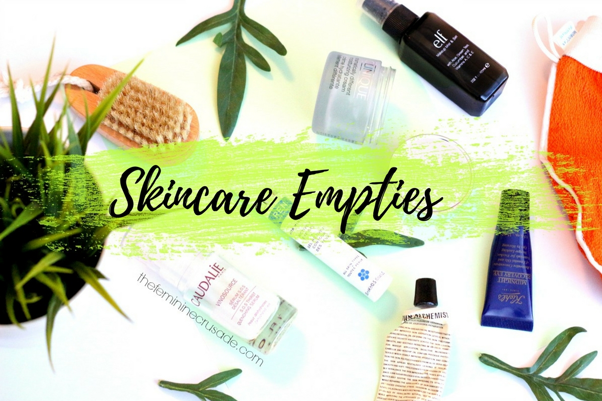 Skincare Empties