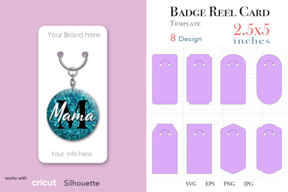 46 Keyring Display Card Template Free Download