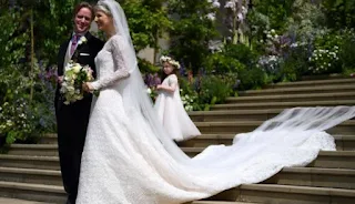 Lady Gabriella Windsor wedding dress