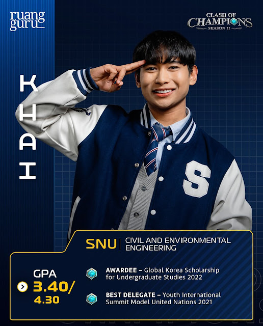 Biodata Khai COC Ruangguru Season 2