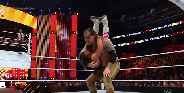 Result Extreme Rules : Baron Corbin vs Dolph Ziggler