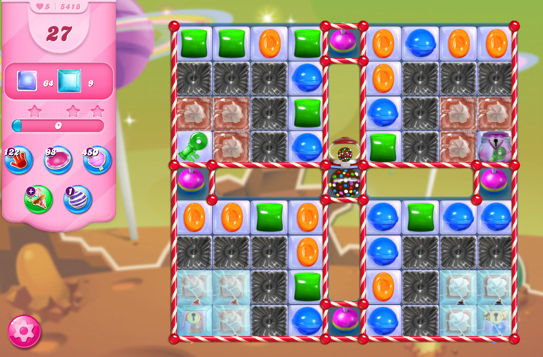 Candy Crush Saga level 5418