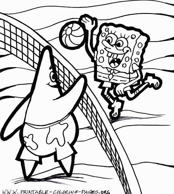 Cartoons Coloring Pages Spongebob And Patrick Coloring Pages