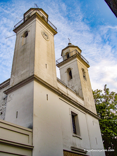 Igreja Matriz do Santíssimo Sacramento em Colonia del Sacramento no Uruguai