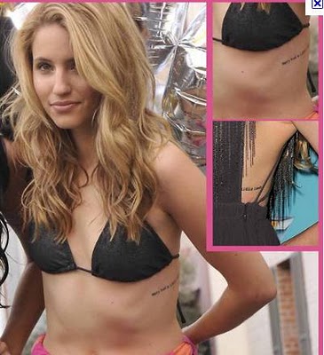 dianna agron gq glee. dianna agron gq tattoo