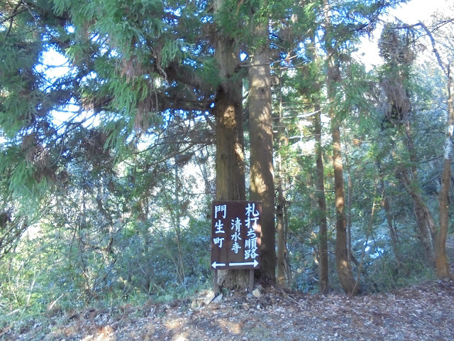 清水寺方向に帰ります