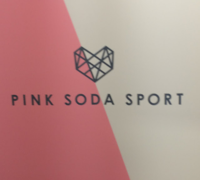 Pink Soda Sport Event Sign