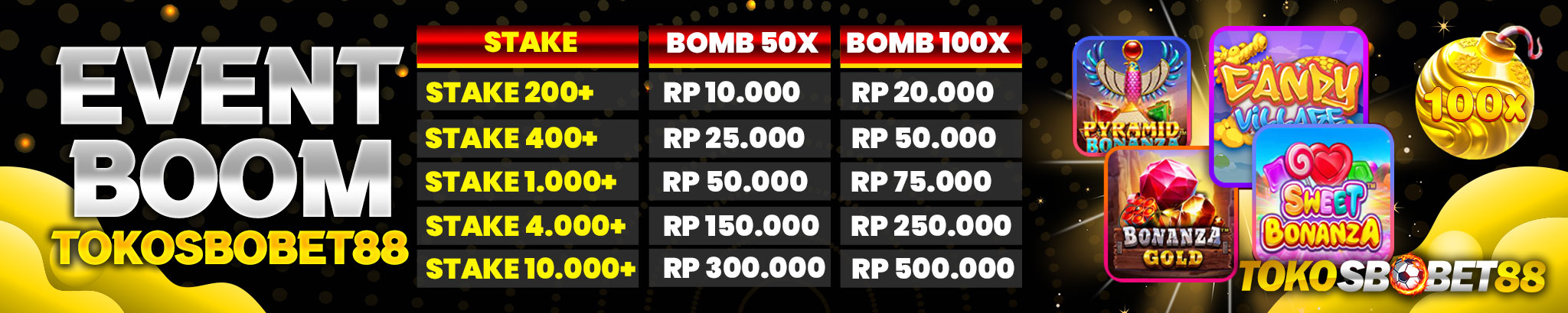 EVENT BOM BONANZA 