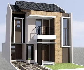 55 Desain Terbaik Rumah Minimalis 2 Lantai Rumahku Unik