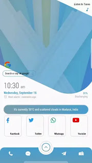 Themes For Android app HomeScreen setup using Nova launcher