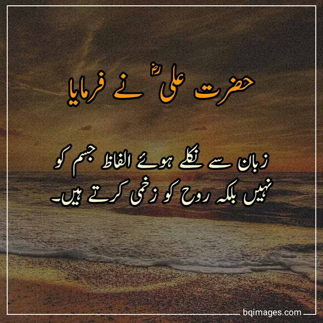 hazrat ali aqwal sms in urdu