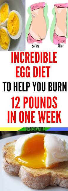 Incredible Egg Diet To Help You Burn 12 Pounds In One Week